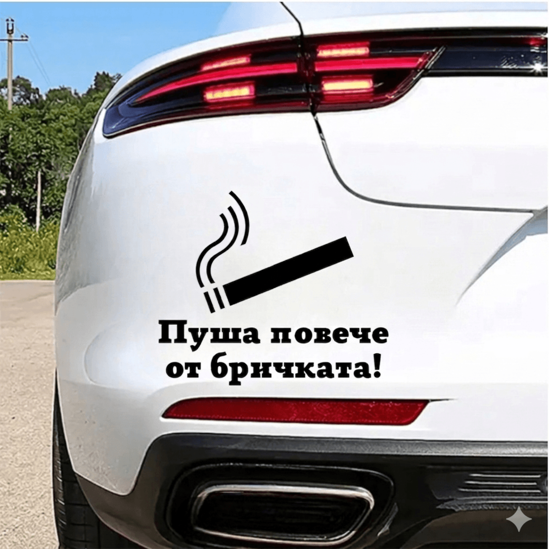 Стикер за кола 