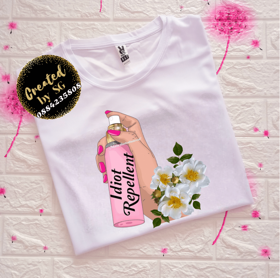 ДАМСКА ТЕНИСКА РЕПЕЛЕНТ С/У ИДИОТИ