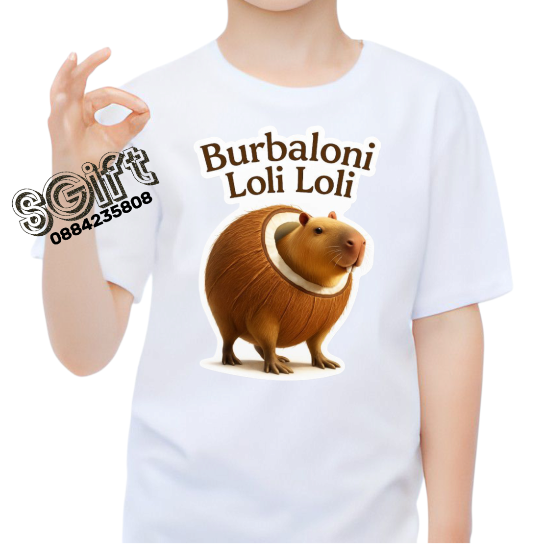 Детска тениска „Burbaloni Loli Loli“