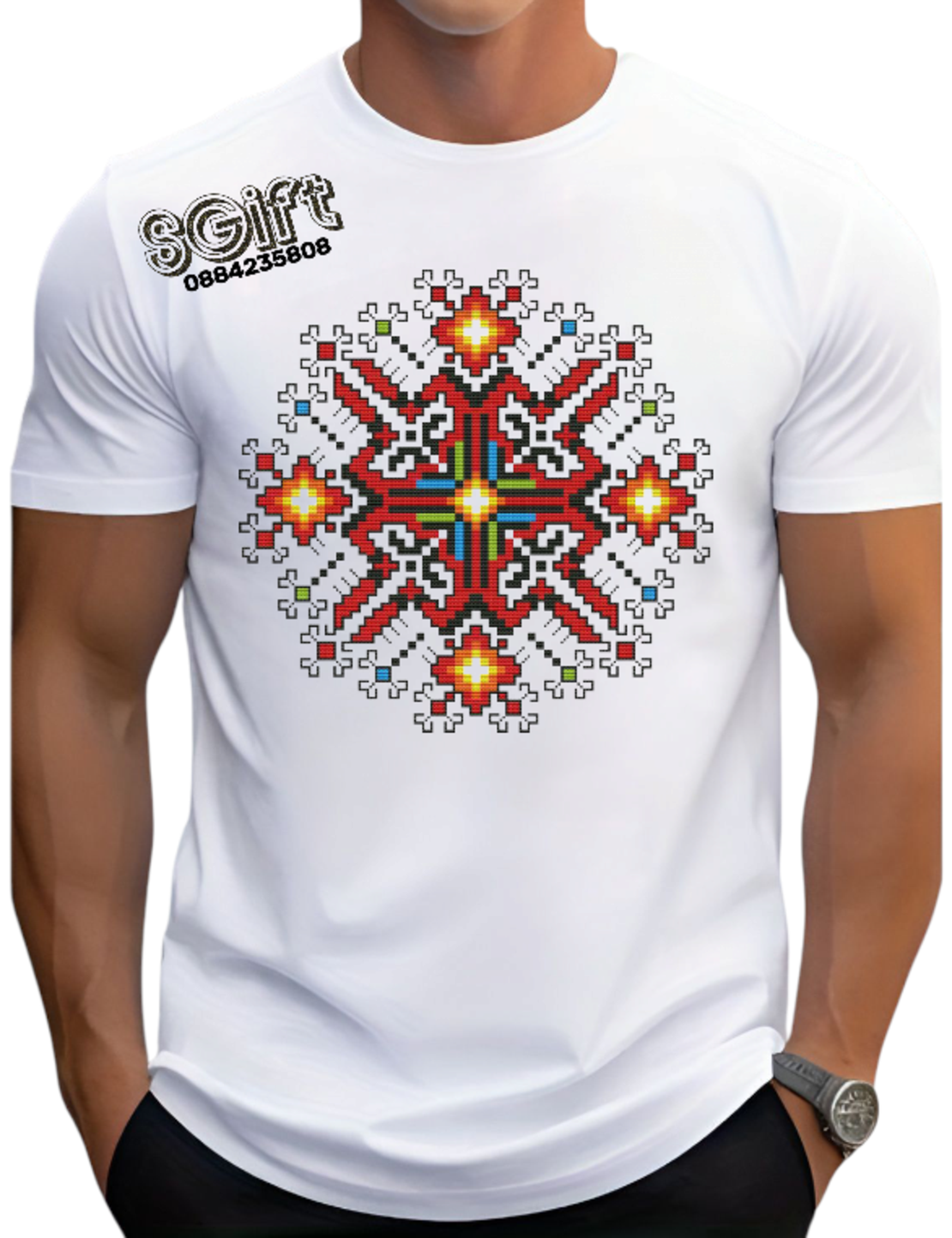 МЪЖКА ТЕНИСКА С ШЕВИЦА 