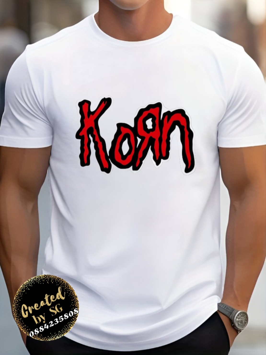 Мъжка тениска „Korn