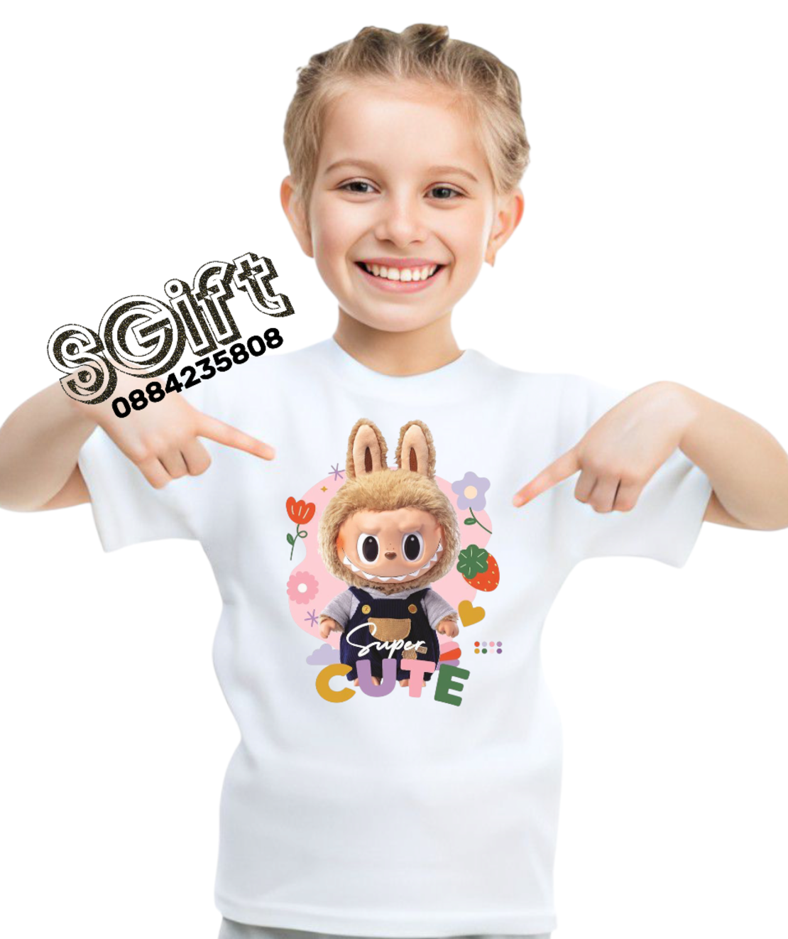 Детска тениска „Labubu Super Cute“