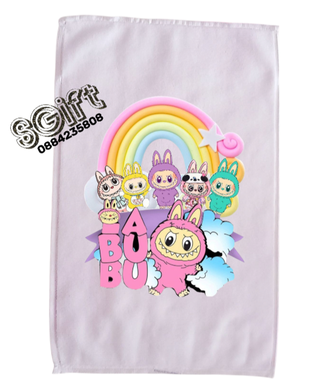 Хавлиена кърпа „Labubu & Friends“ 30х50см.