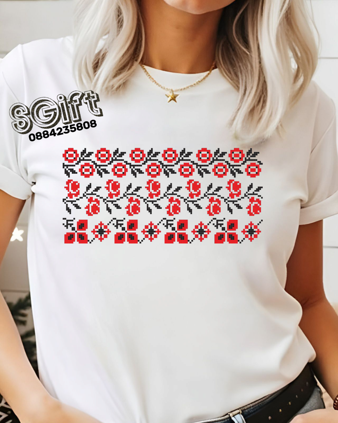 ДАМСКА ТЕНИСКА С ШЕВИЦА 