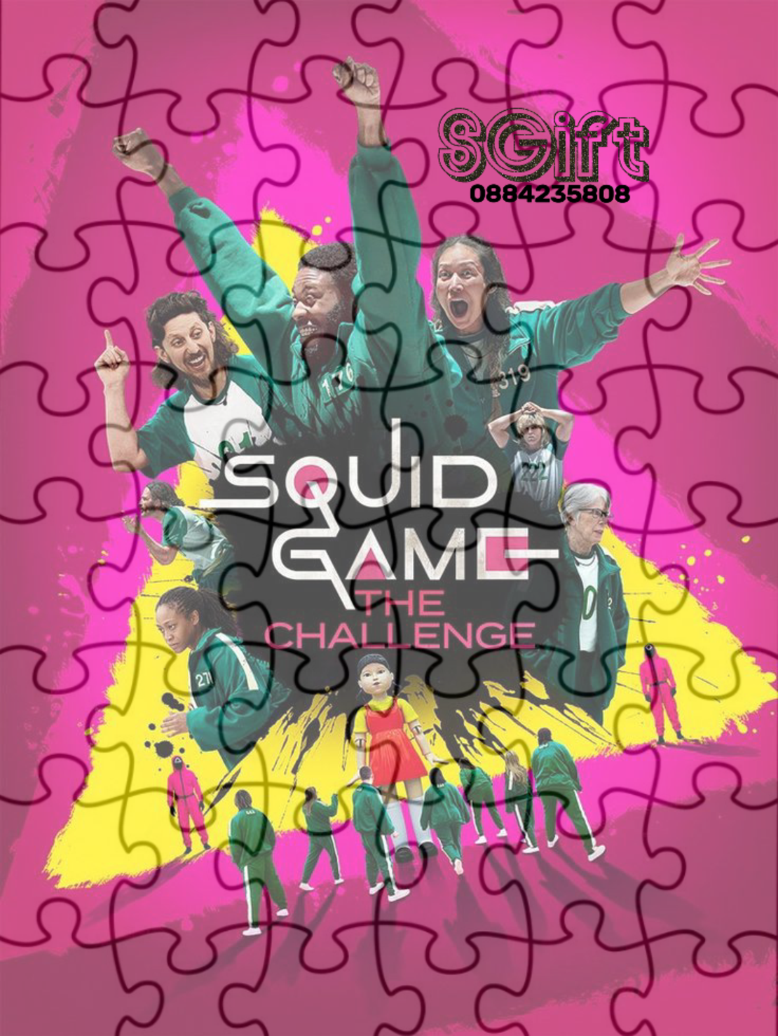 Пъзел „Squid Game: The Challenge
