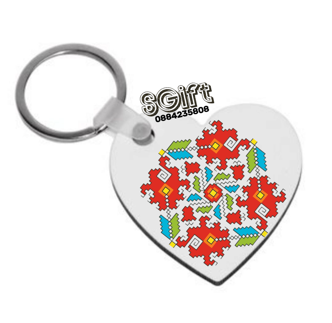 КЛЮЧОДЪРЖАТЕЛ СЪРЦЕ С ШЕВИЦА 