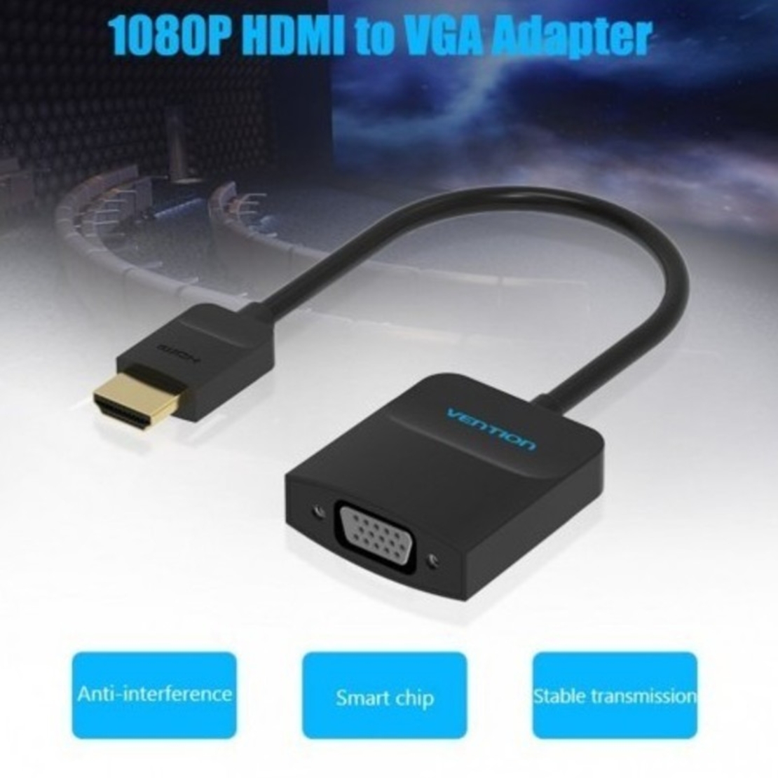 Преобразовател преходник HDMI към VGA