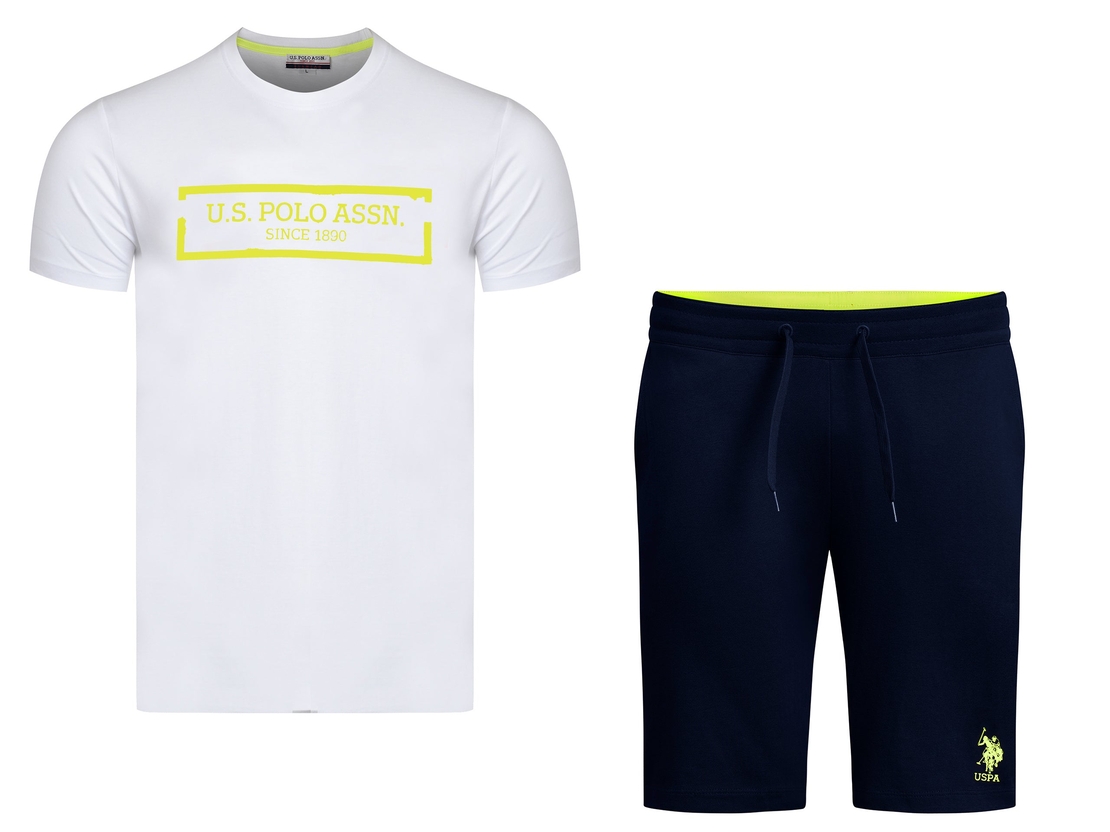U.S. POLO ASSN. - MEN'S SET - T-SHIRT AND SHORTS KURT Men