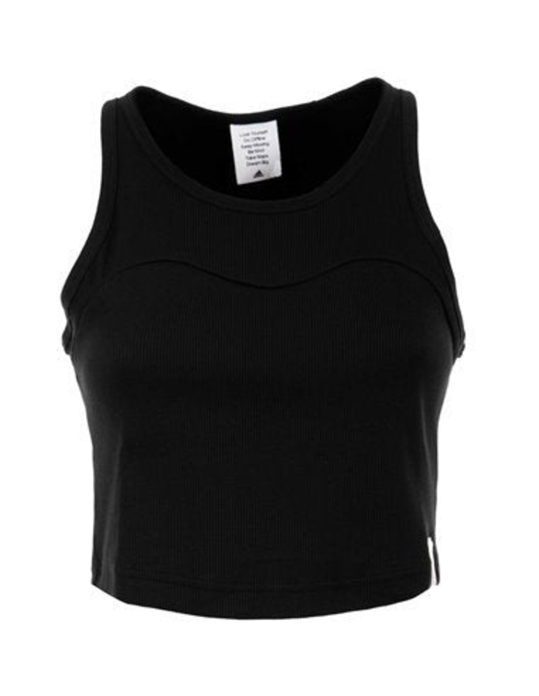 W LNG RIB TANK BLACK Women