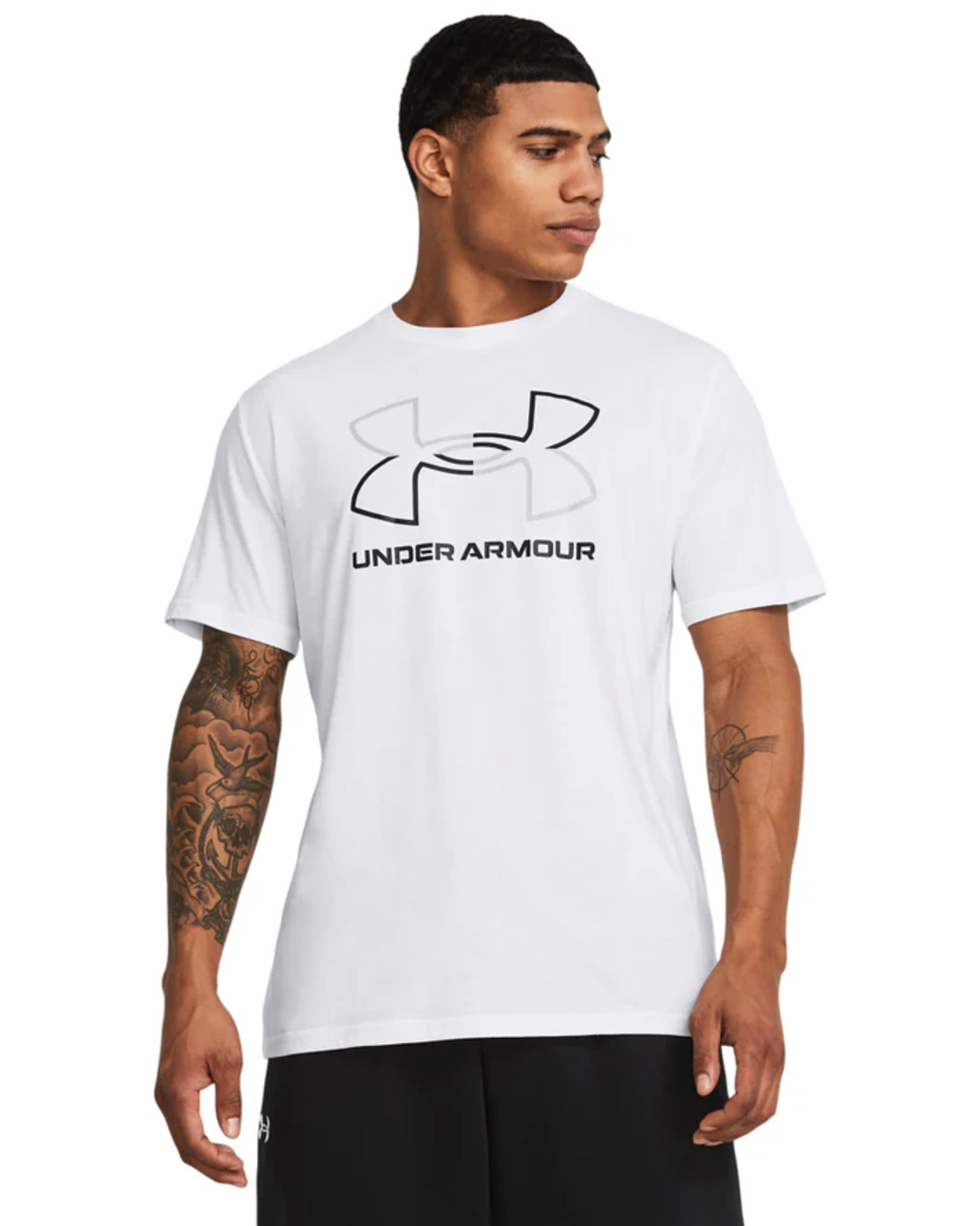 UNDER ARMOUR FOUNDATION UPDATE SS WHITE