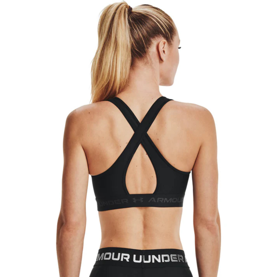 CROSSBACK MID BRA BLACK