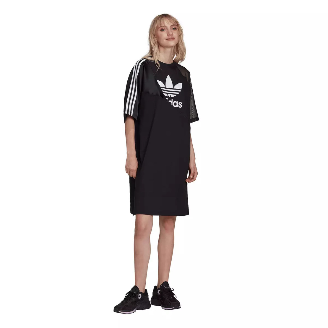 TEE DRESS BLACK WOMAN