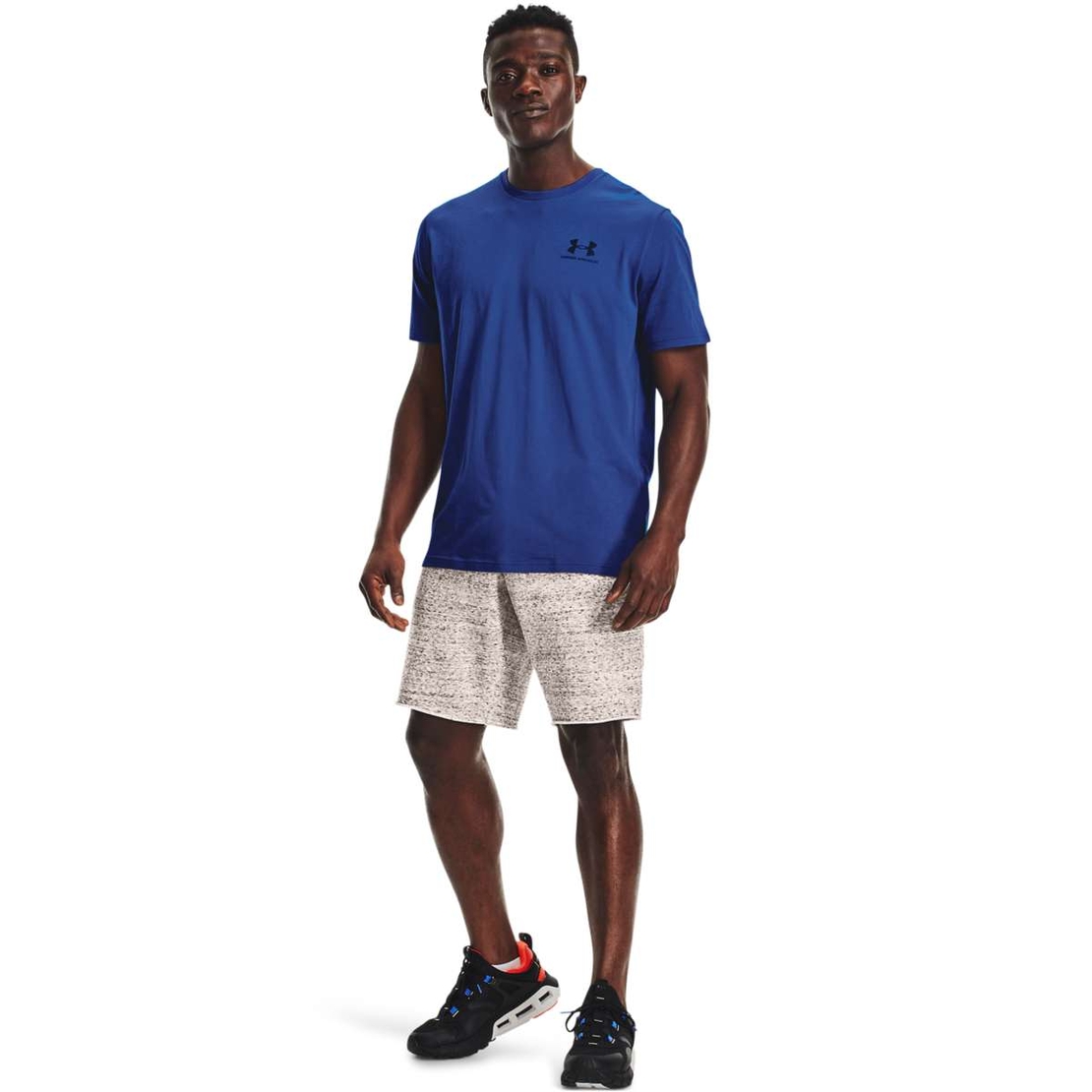 UA M SPORTSTYLE LC SS Tech Blue Black Men