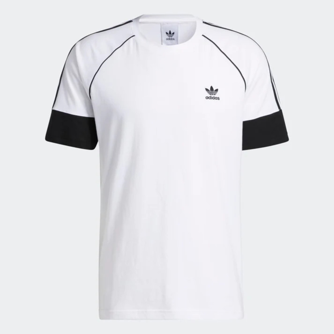 SST SS TEE WHITE BLACK MEN