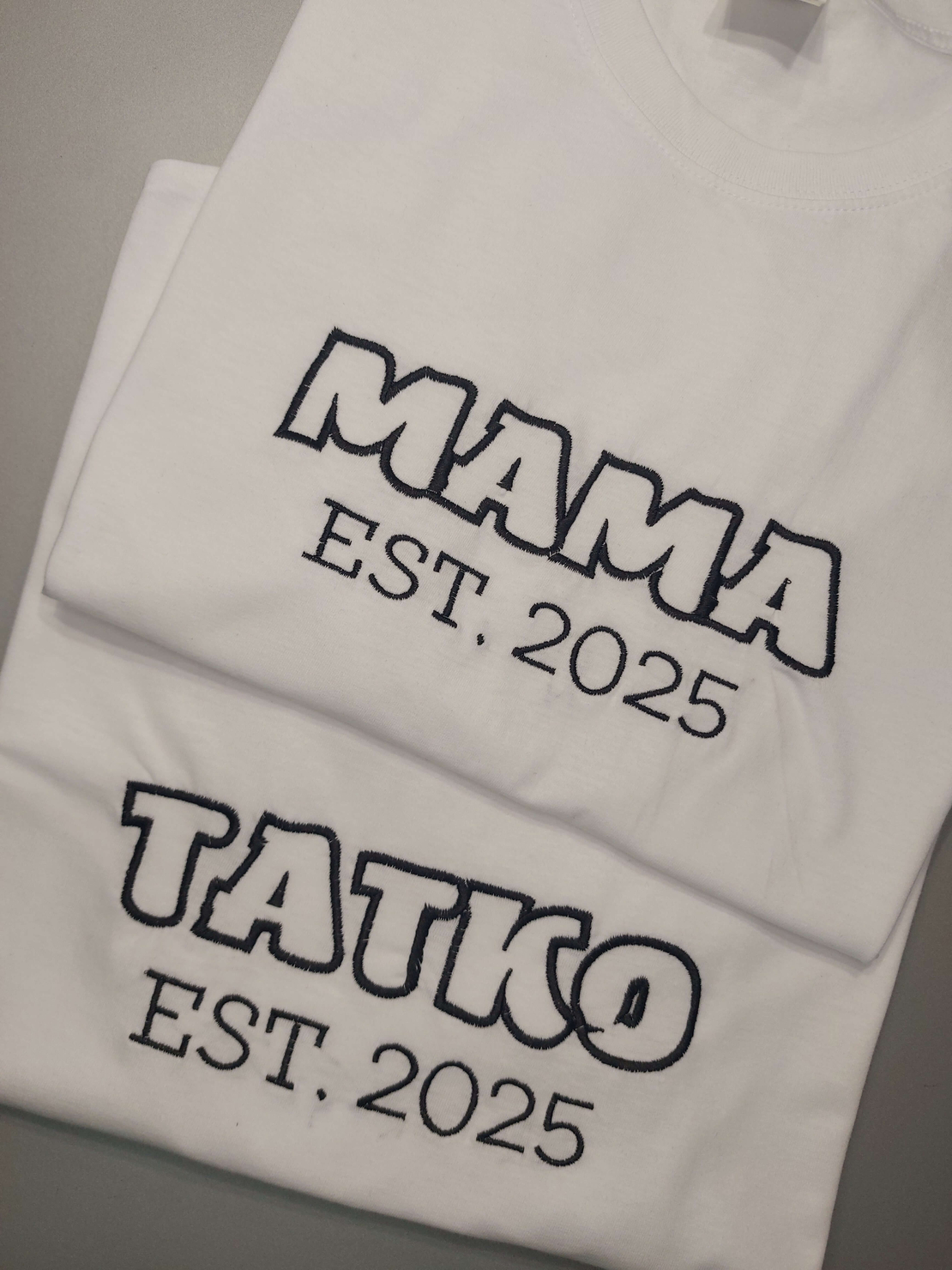 Комплект тениски „Мама и Татко“
