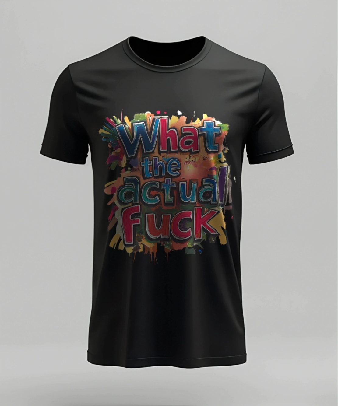Тениска „What the actual f**k?“