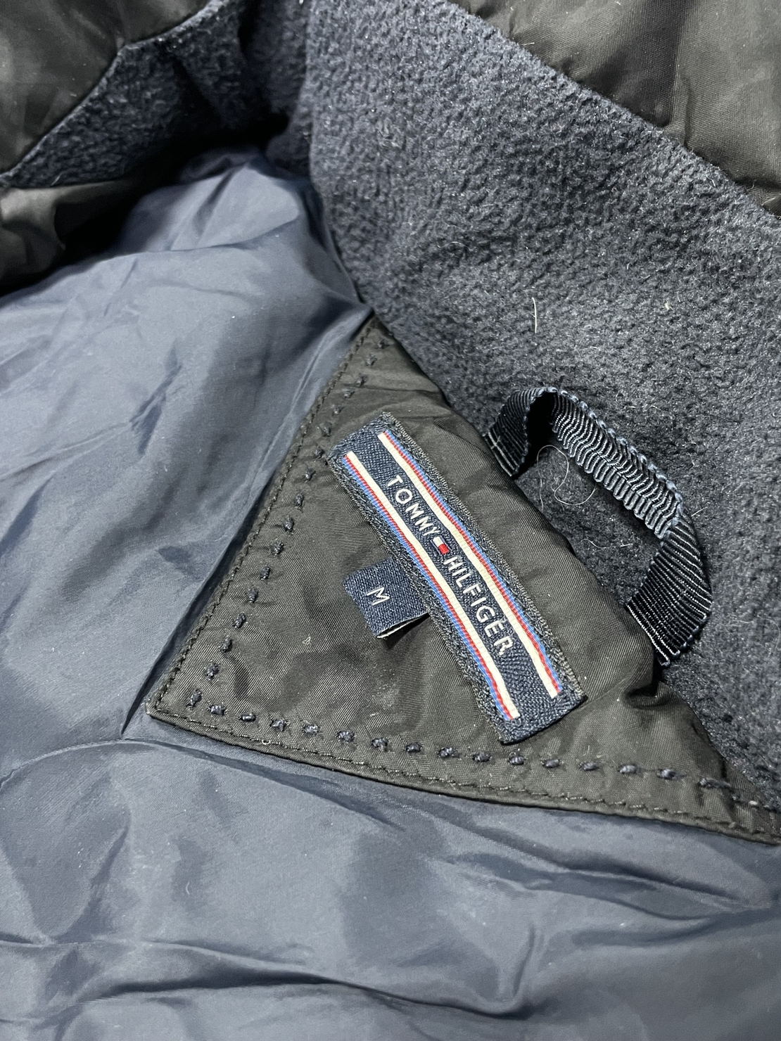 Tommy hilfiger пухено дамско дълго яке