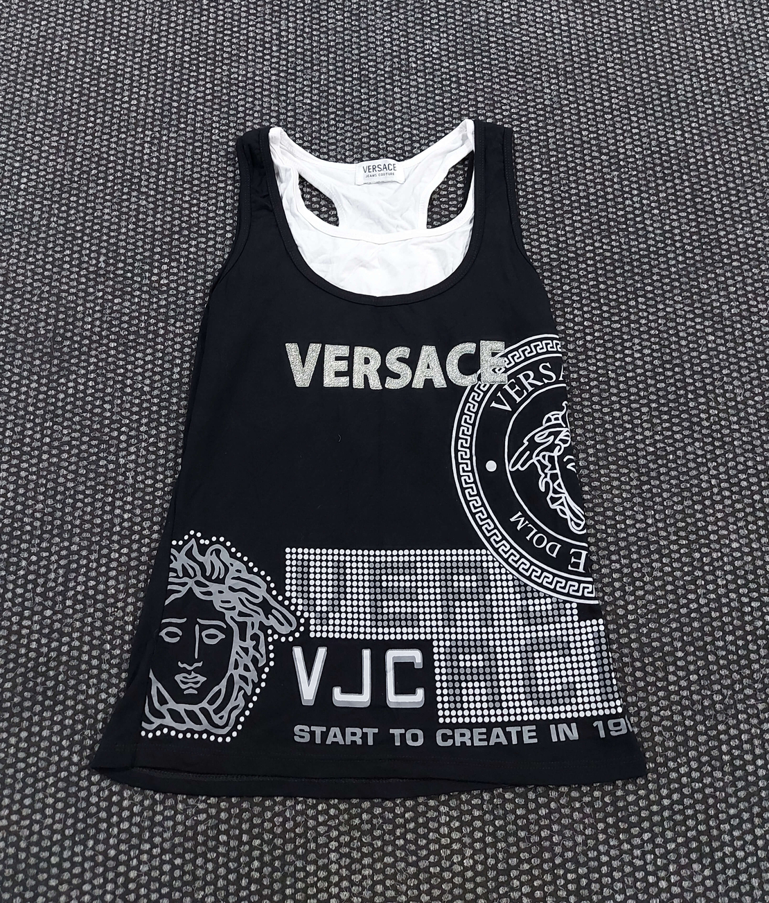 Versace vintage потник дамски S размер