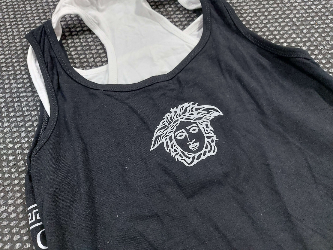Versace vintage потник дамски S размер