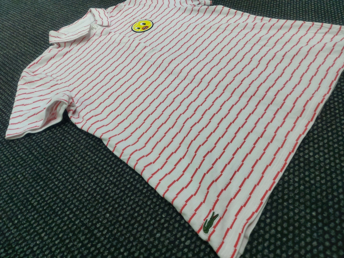 Lacoste дамска тениска с яка M/L размер