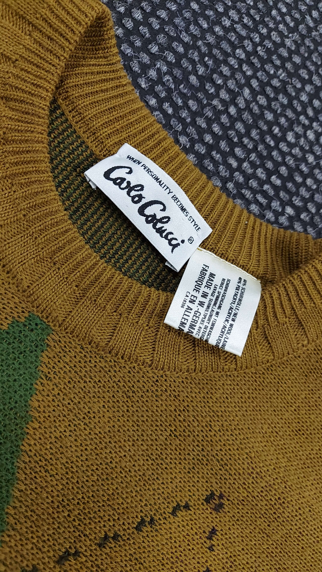 Carlo colucci пуловер 2XL/3XL
