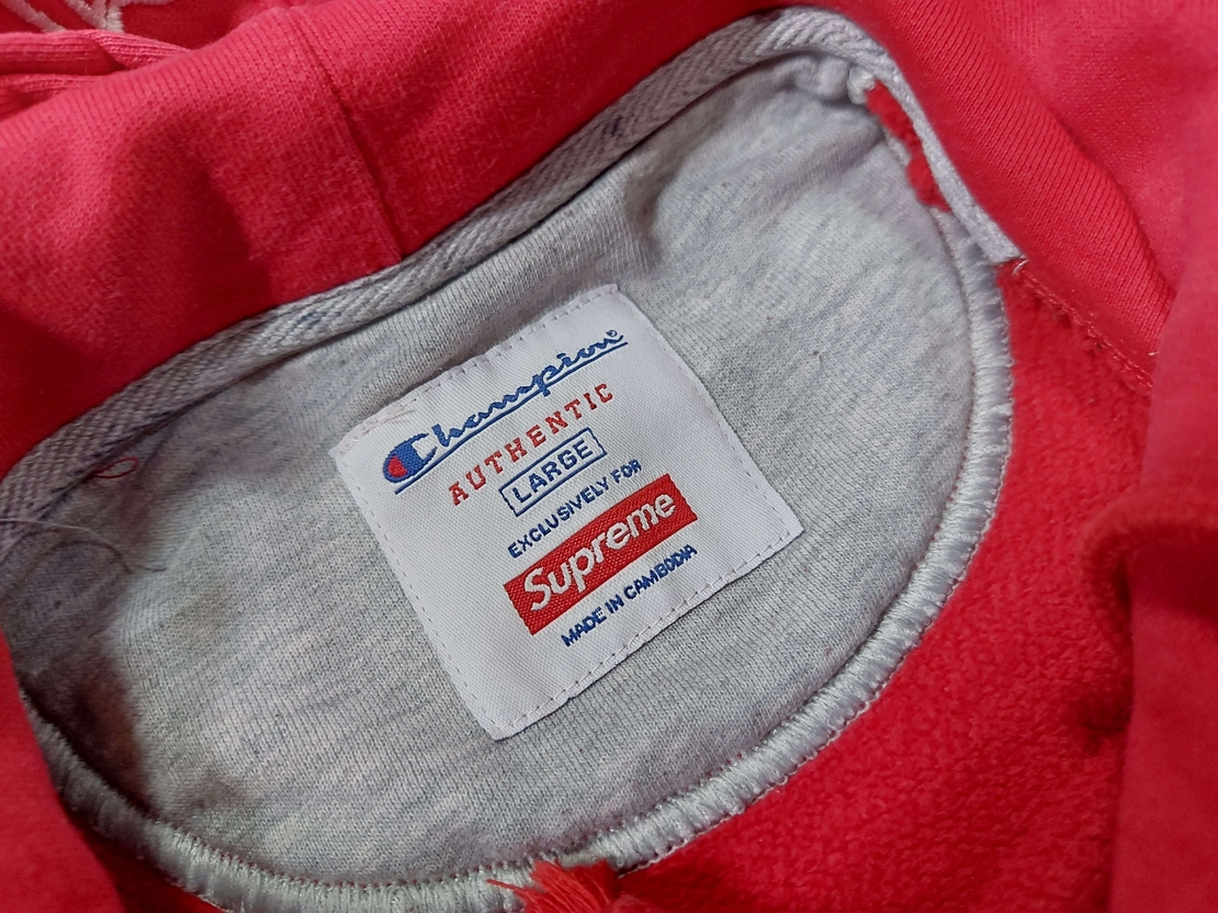 Supreme X Champion худи L размер