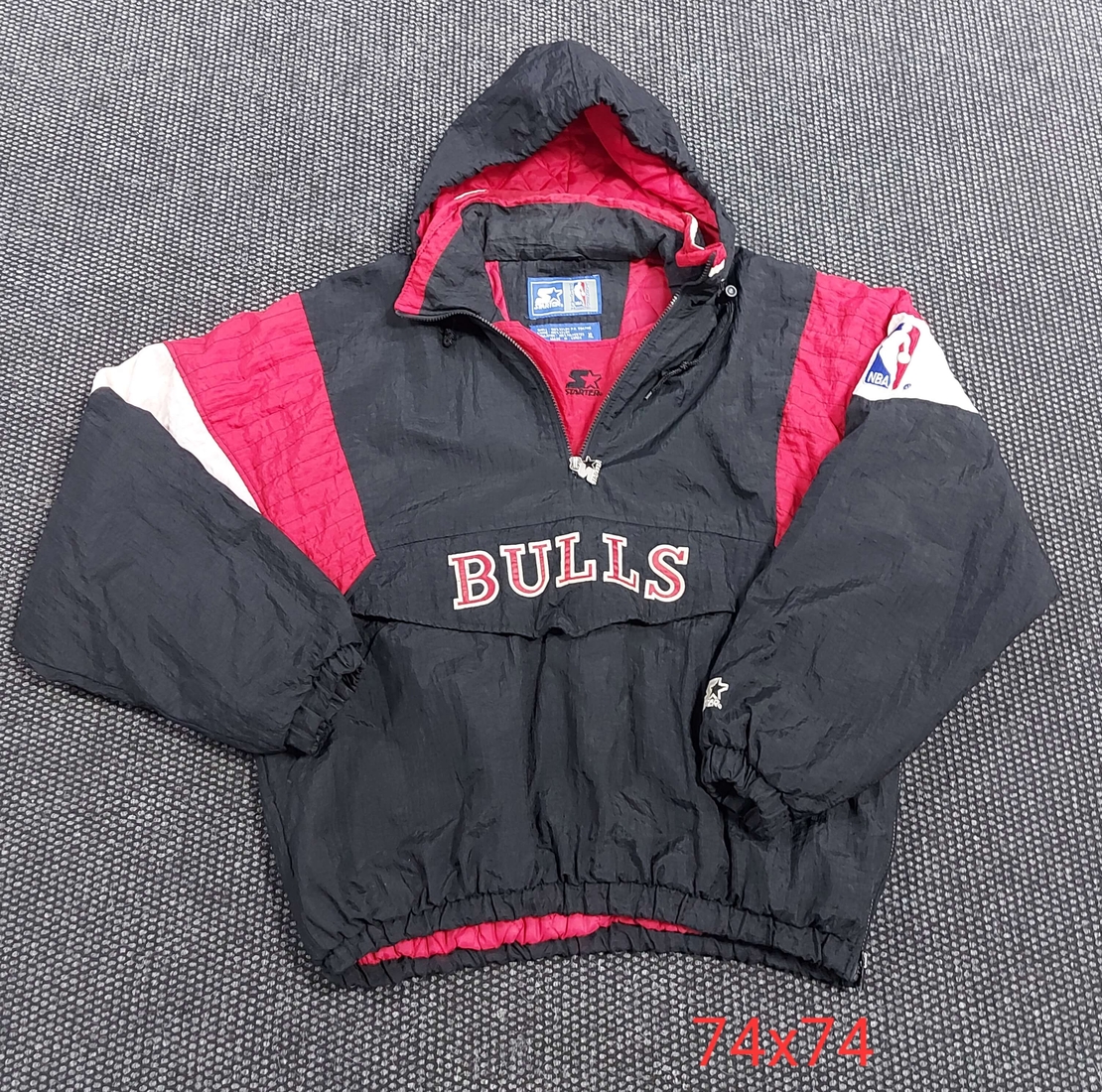Starter Chicago Bulls XL анорак vintage