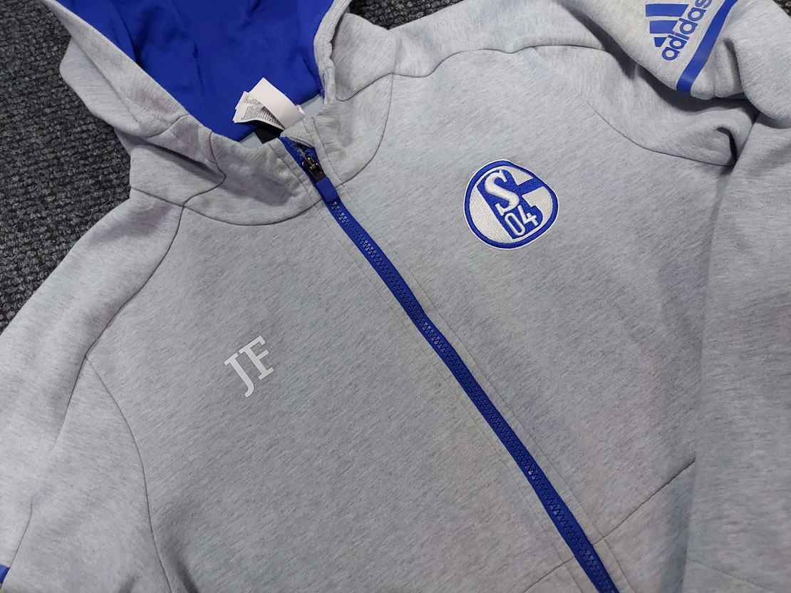 Adidas Z.N.E Schalke горнище S размер