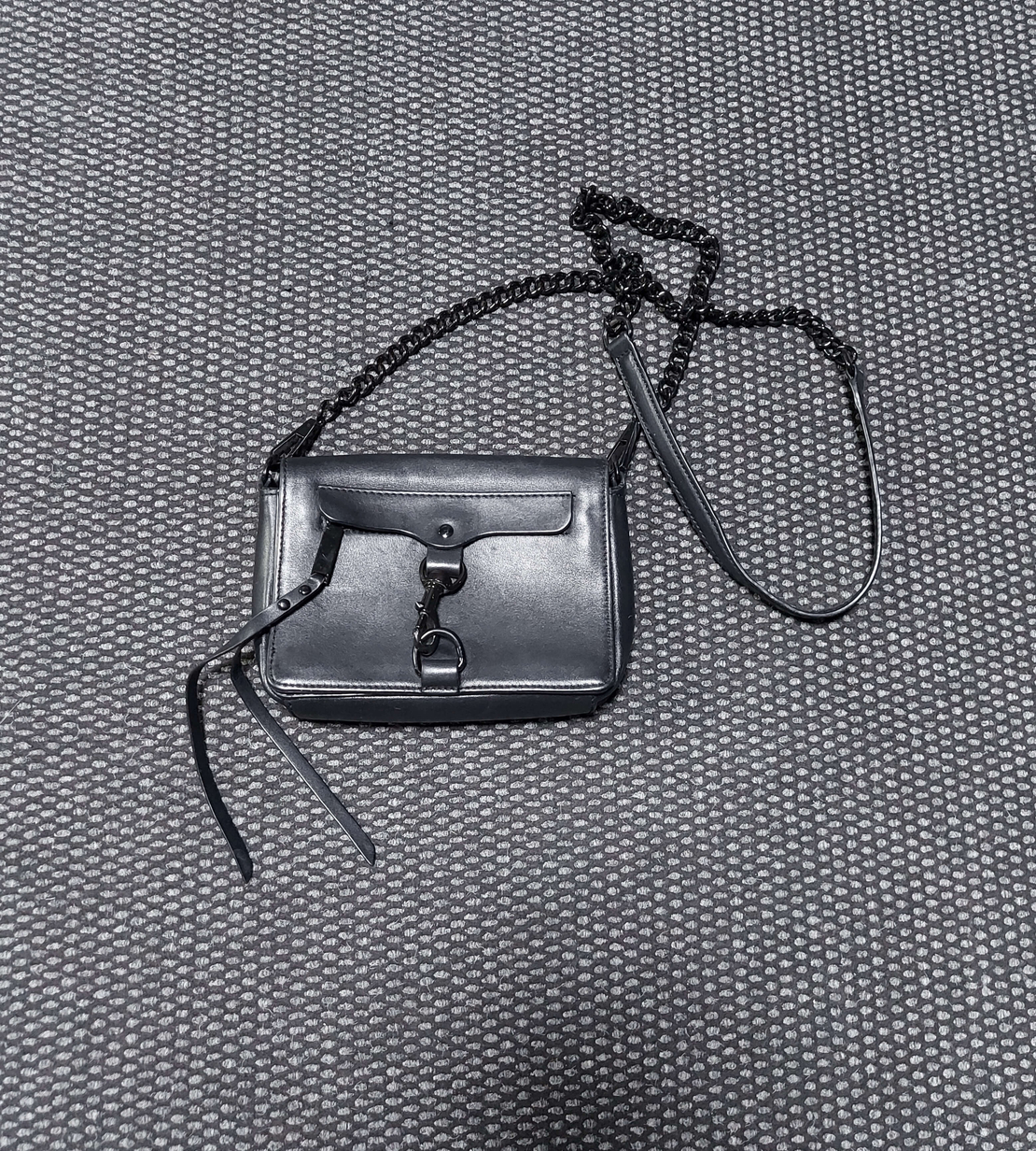 Rebecca minkoff кожена чанта