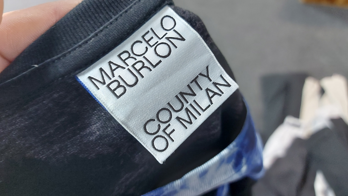 Marcelo burlon оригинална тениска XXL
