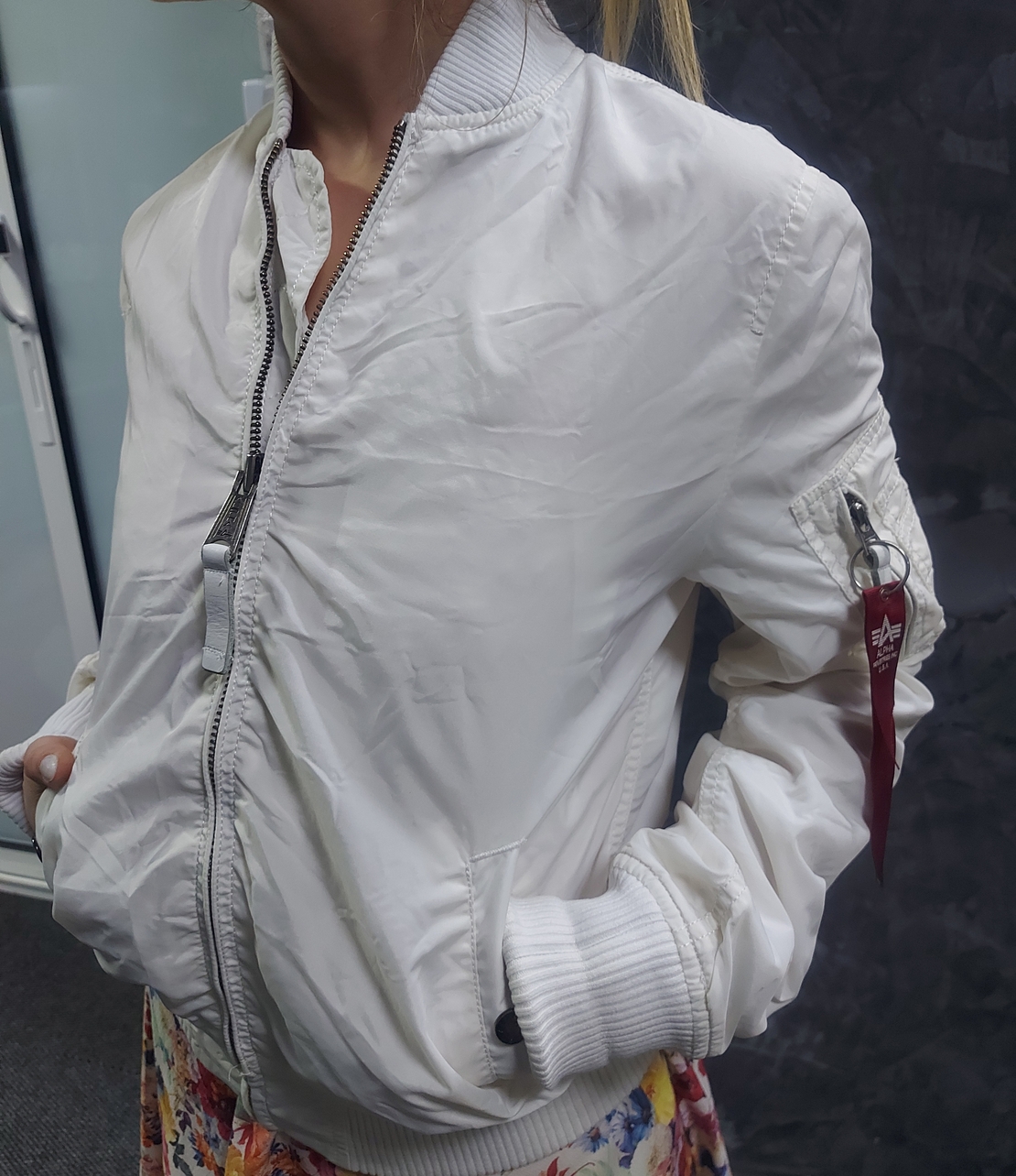 Alpha industries бомбър M дамско