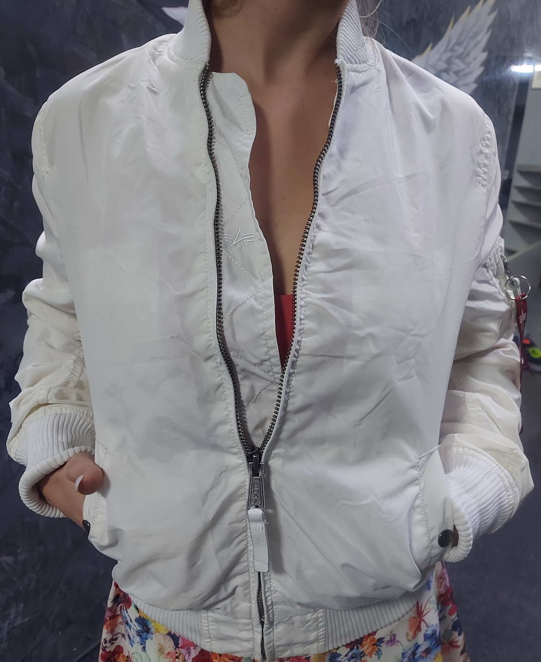 Alpha industries бомбър M дамско