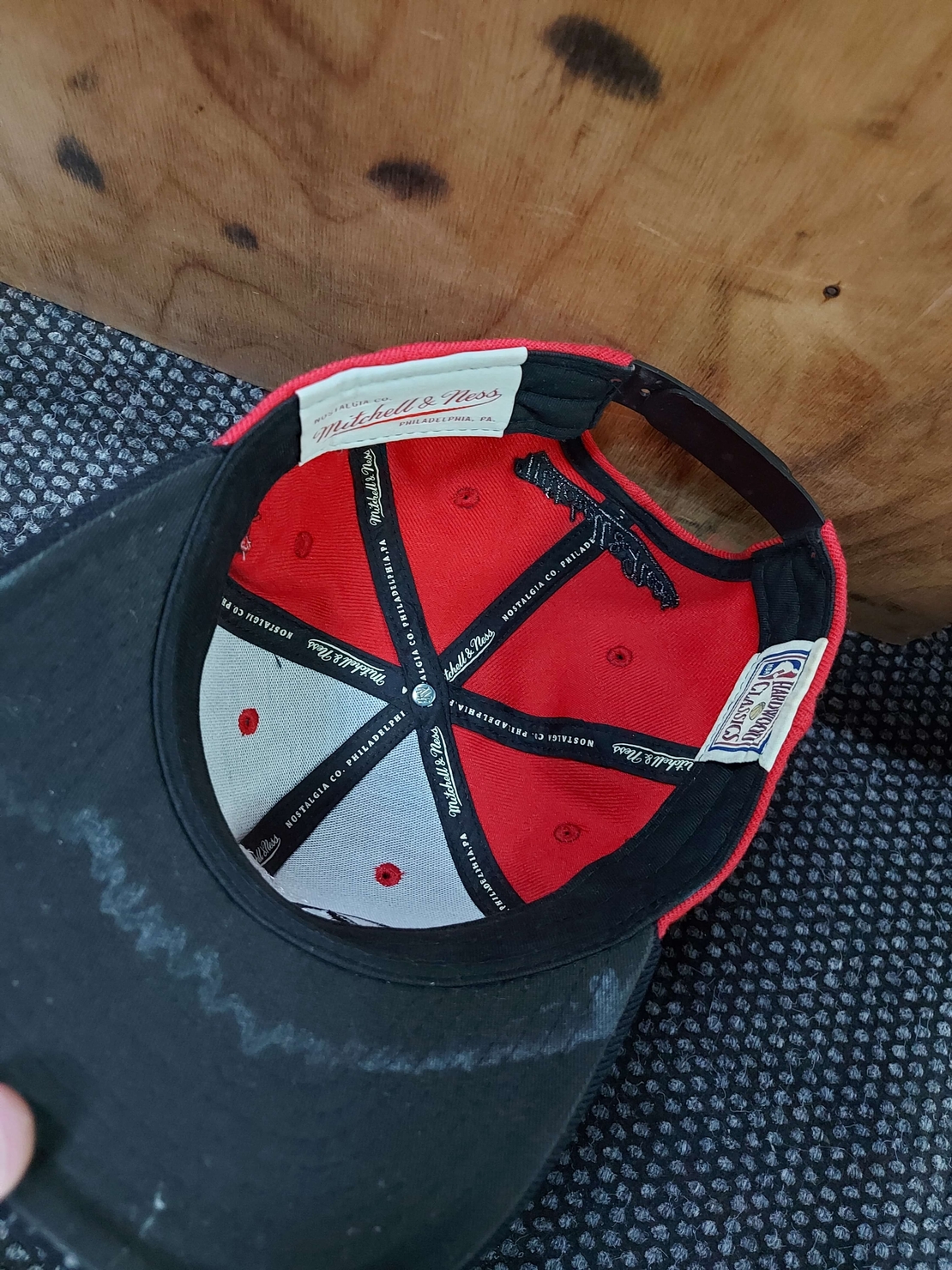 Mitchell and ness шапка