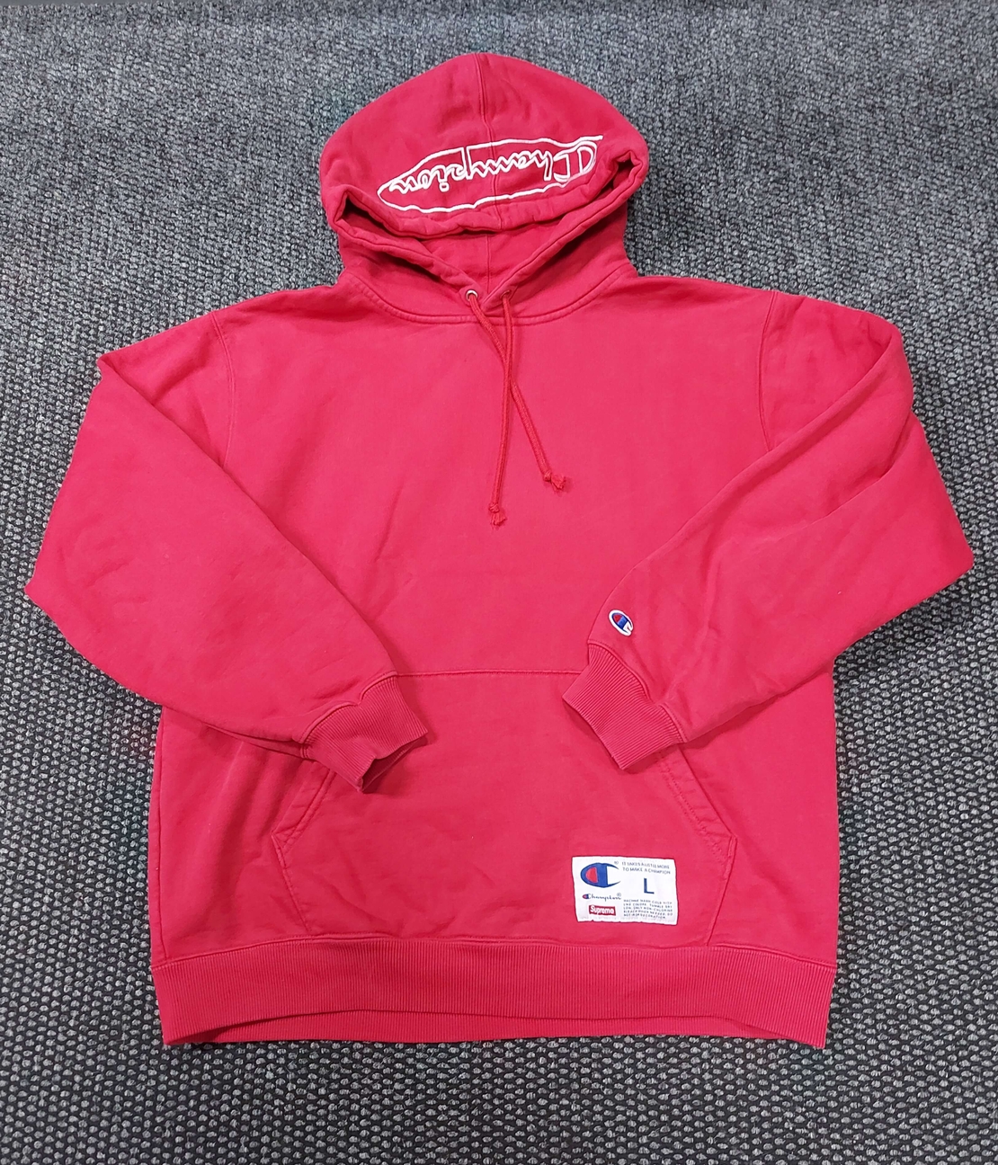 Supreme X Champion худи L размер