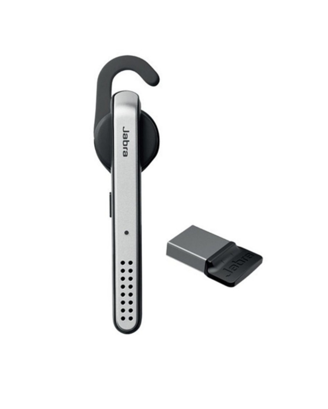 Слушалка Jabra Stealth Uc Ms Mono, безжична, микрофон, черна