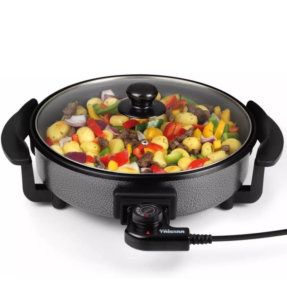Tristar Hapjespan - 30cm - Thermostaat - 1500W