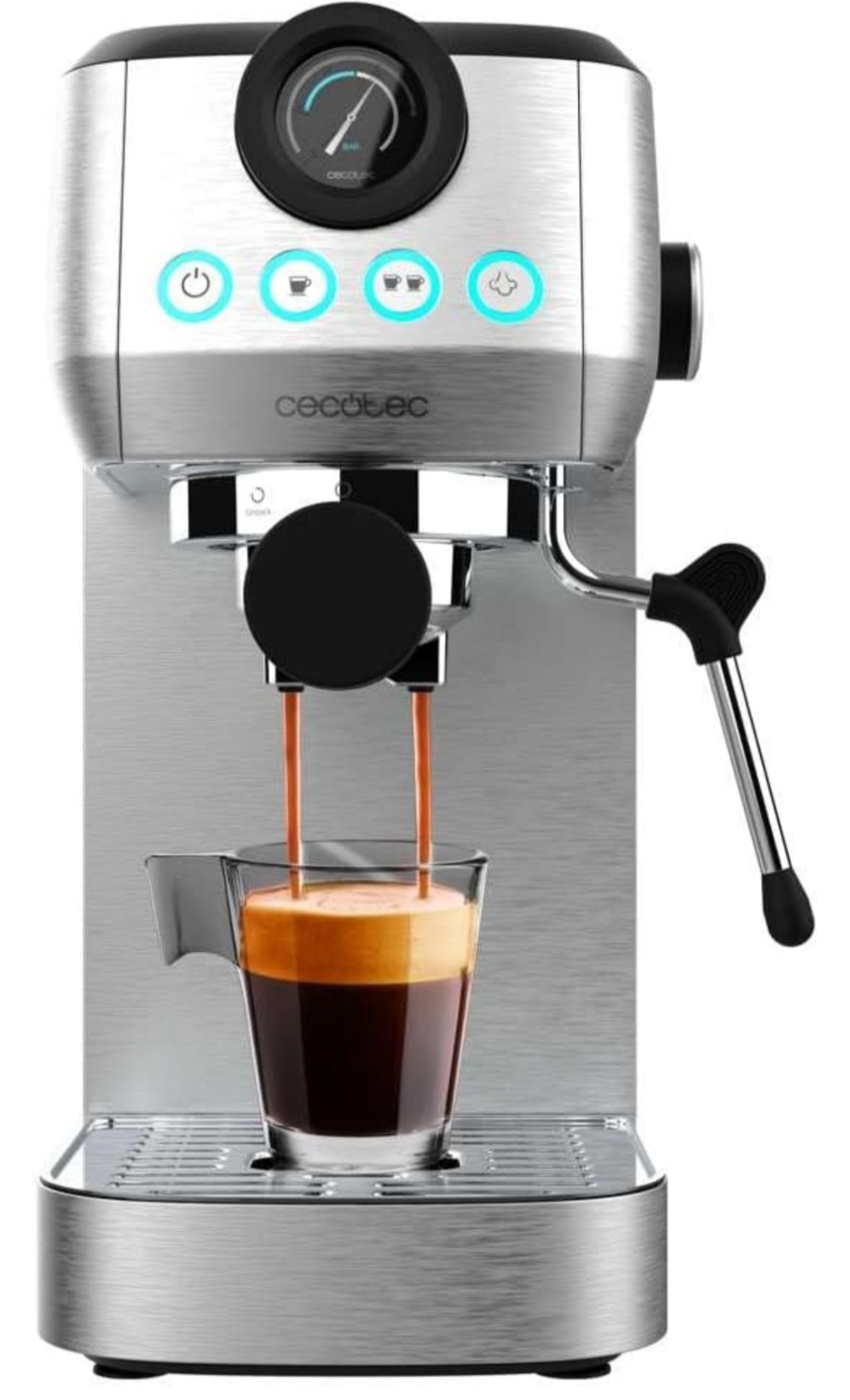 Cecotec Power Espresso 20 бара Steel Pro 1350 W