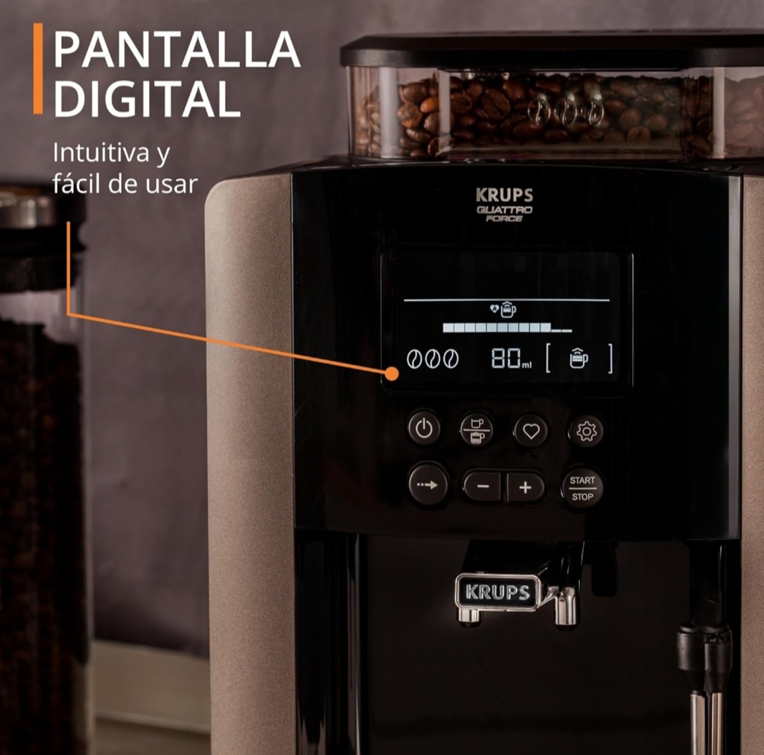 Krups Quattro Force Arabica Latte