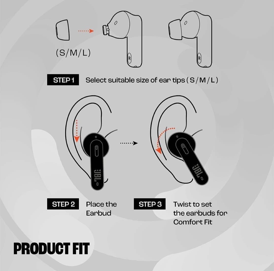 Аудио слушалки In Ear JBL Tune 230NC TWS, True Wireless, Pure Bass, Noise Cancelling, IPX4, Черен
