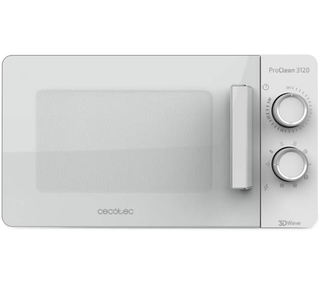 Cecotec ProClean 3120 бяла микровълнова печка