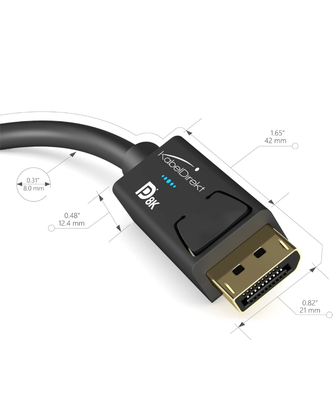 KabelDirekt - DisplayPort 8K