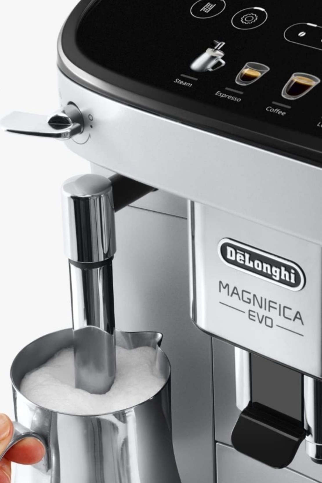 Кафеавтомат De'Longhi Magnifica Evo ECAM 290.31.SB, 1.8 л, 15 бара