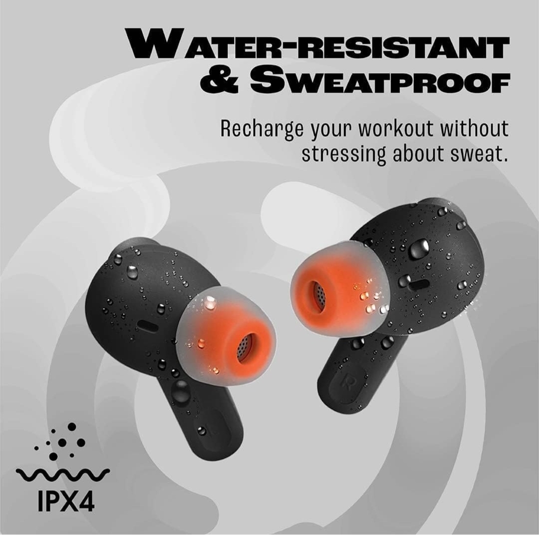 Аудио слушалки In Ear JBL Tune 230NC TWS, True Wireless, Pure Bass, Noise Cancelling, IPX4, Черен