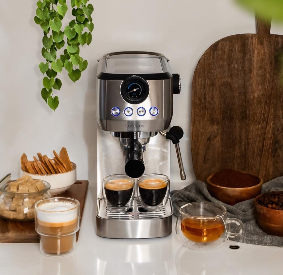 Cecotec Power Espresso 20 бара Steel Pro 1350 W