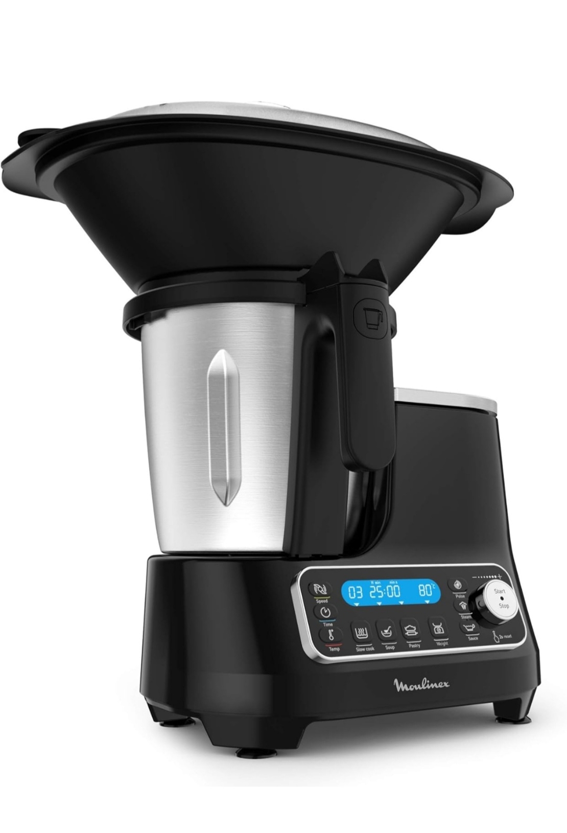 Moulinex ClickChef HF4SPR30 - Мултифункционален кухненски робот 1400W, 3.6 l