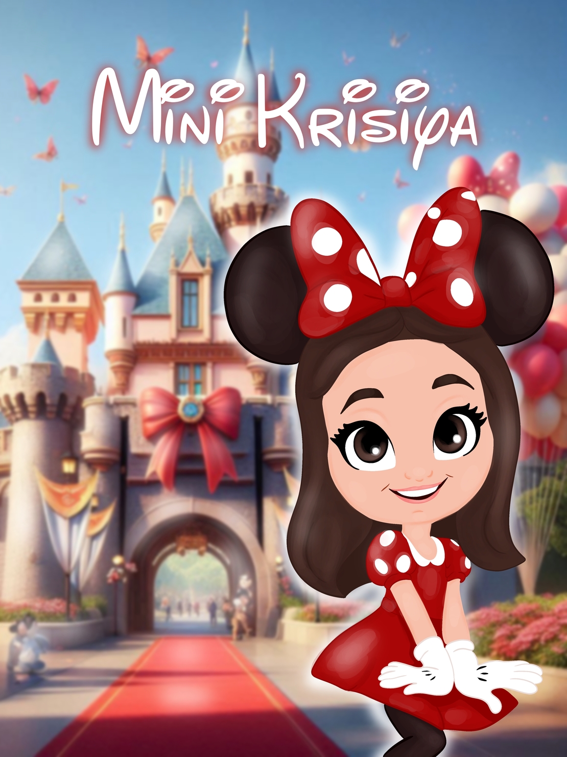 Картина “Мини Маус”