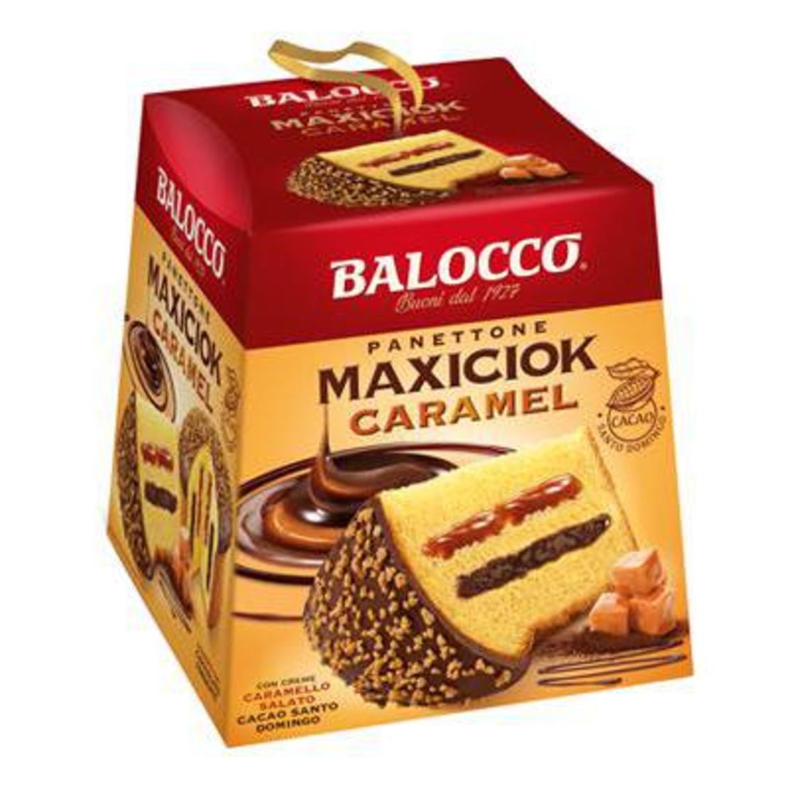 Панетоне BALOCCO MAXICIOK CARAMEL