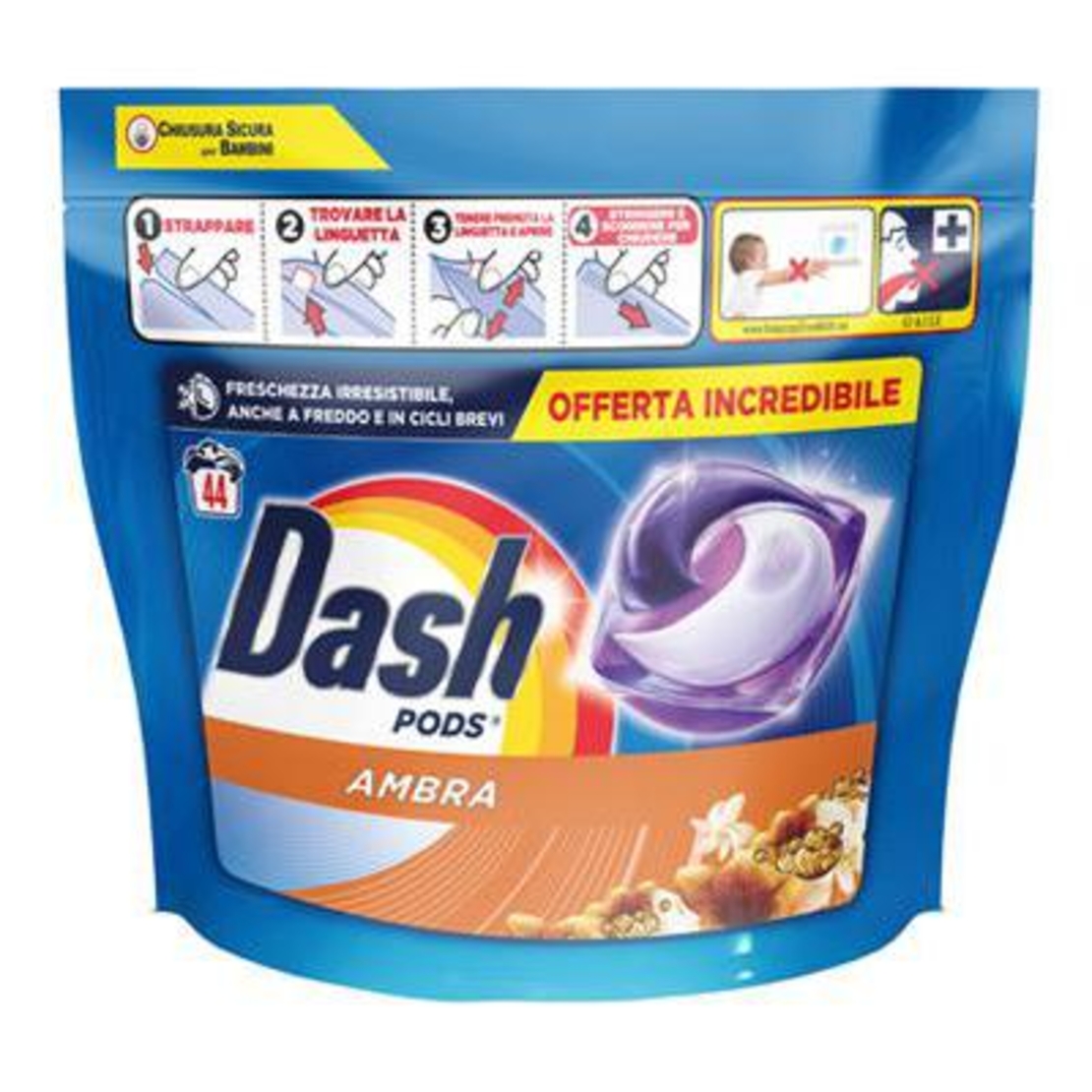 Капсули Dash Ambra