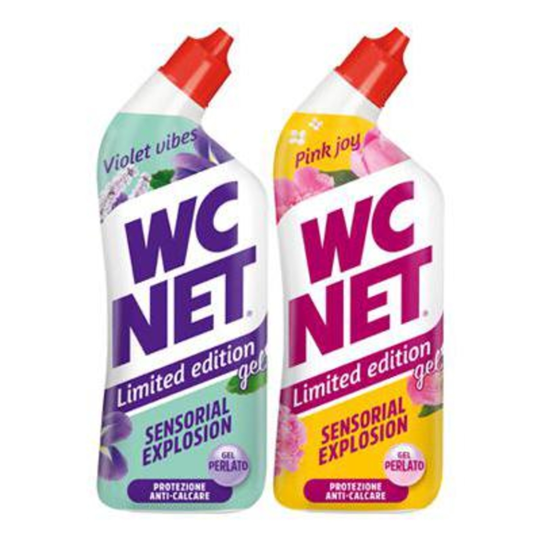 Препарат за тоалетна WC NET Sensorial Explosion Violet vibes