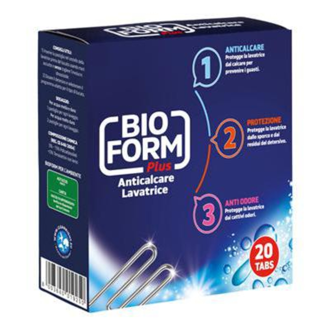 Таблетки за почистване на пералня Bio Form